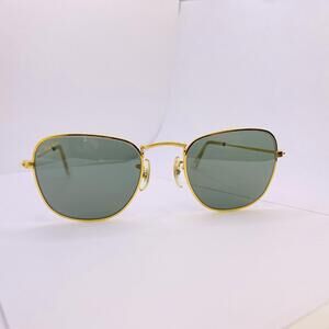 Vintage B & L Ray-Ban Sunglasses Arista Gold 48 MM USA W1343 XPAS RARE